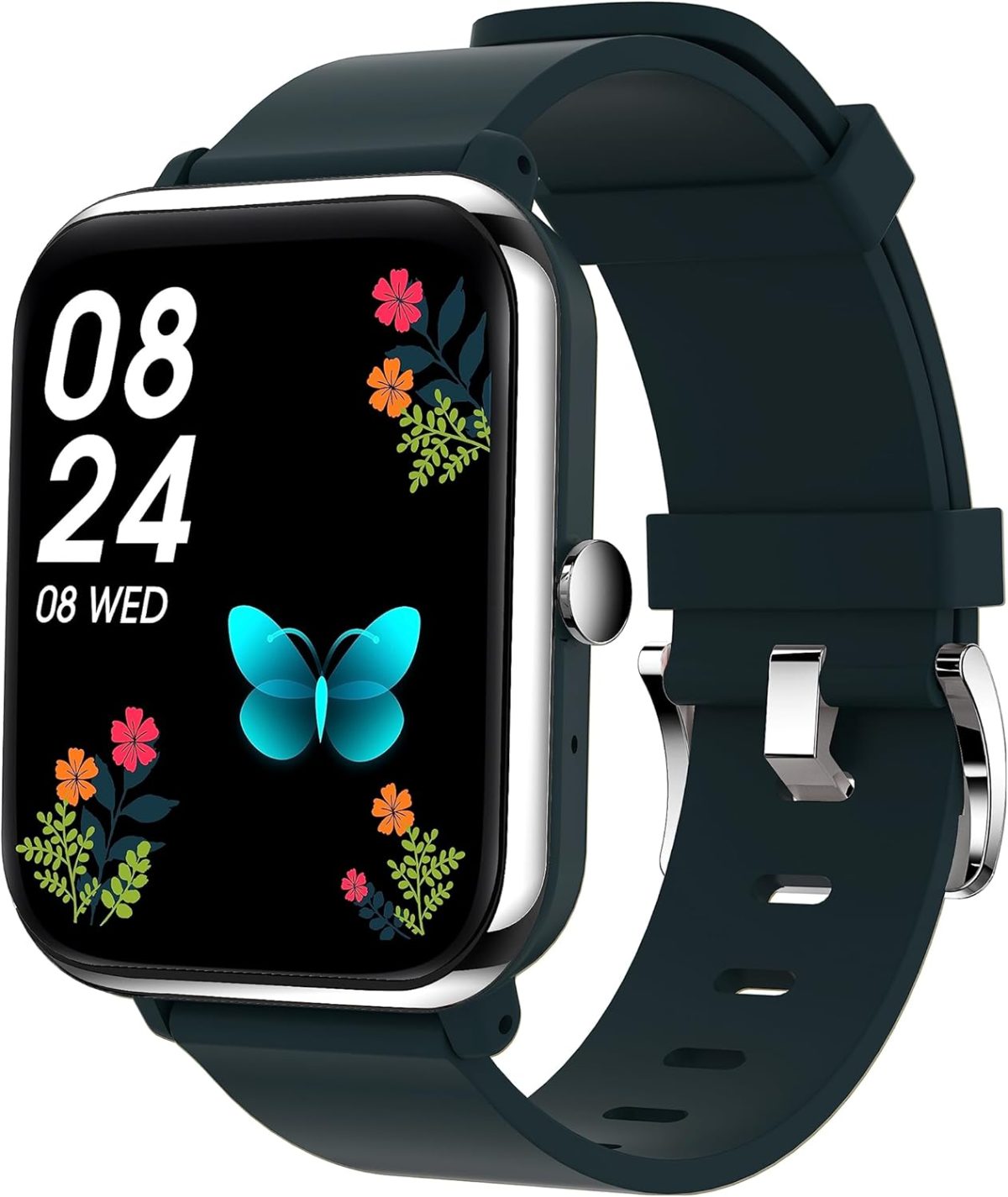BLS-SA Smart Watch for Men Women,1.81" Display Smartwatch With Live Wallpaper Fast Charge Long lasting battery Bluetooth Fitness Tracker With Phone Calling IP68 For iOS Android Phone（Black）