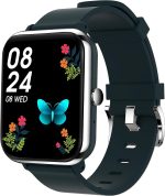 BLS-SA Smart Watch for Men Women,1.81" Display Smartwatch With Live Wallpaper Fast Charge Long lasting battery Bluetooth Fitness Tracker With Phone Calling IP68 For iOS Android Phone（Black）