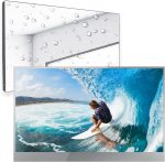 Soulaca 22 Inch Mirror TV, Smart TV for Bathroom, Digital/Analog Tuner, Mirror Panel, Magic Remote, Waterproof, Netflix, Integrated Speaker, Model 2024