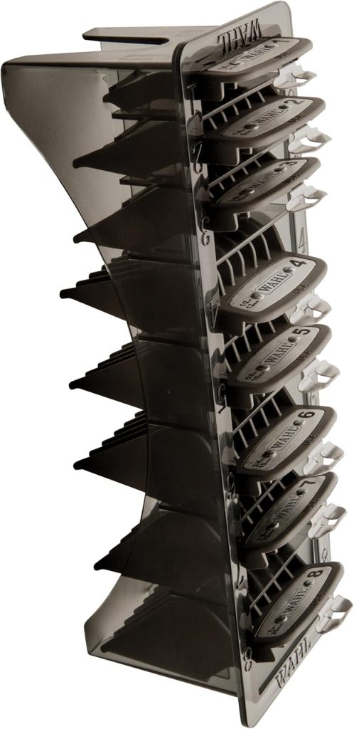 Wahl Professional Premium Cutting Guides, #1-#8, with Organizer, Secure Fit, Durable Metal Clips