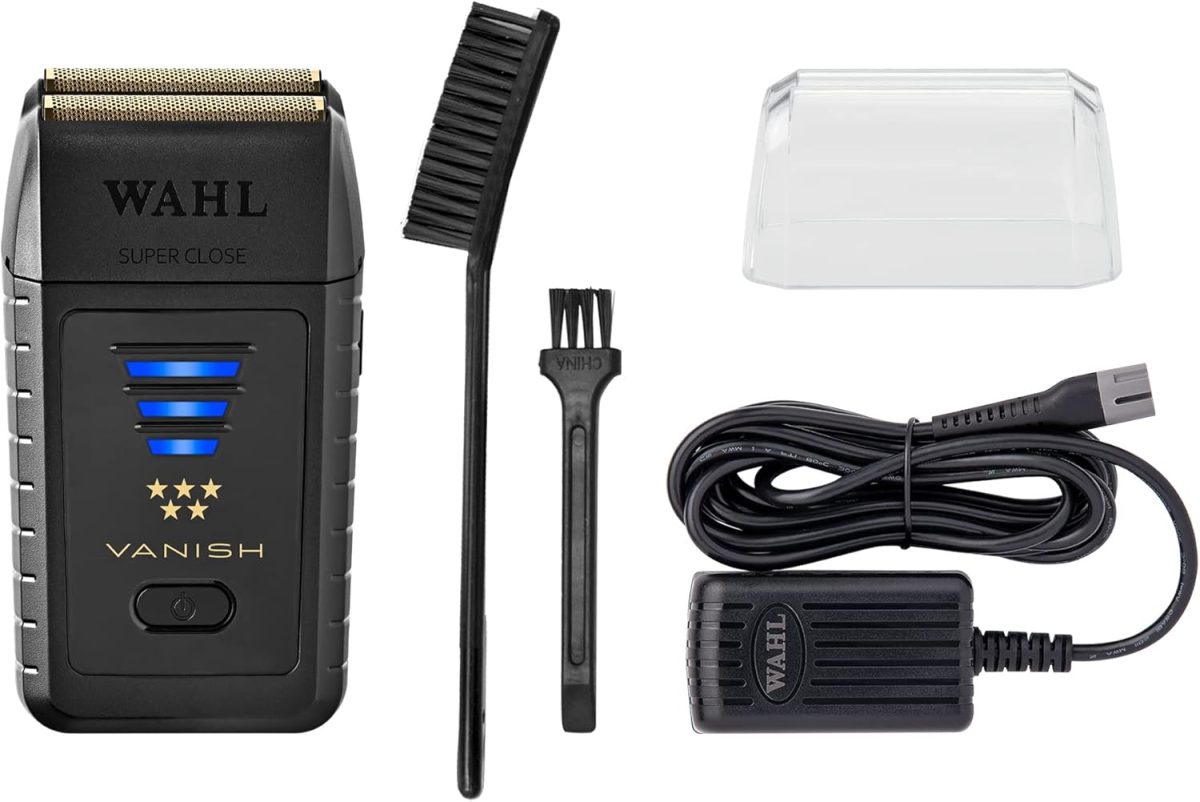 Wahl 5 Star Vanish Shaver, Barber Shavers, Foil Shaver, Close Shaving, Finishing Tools, Blending, Lightweight, Cordless, Barbers Supplies