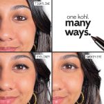 ⁦Ruby's Organics Smoked Kohl Pencil/Precision Eyeliner, Black, 0.35g⁩ - الصورة ⁦3⁩