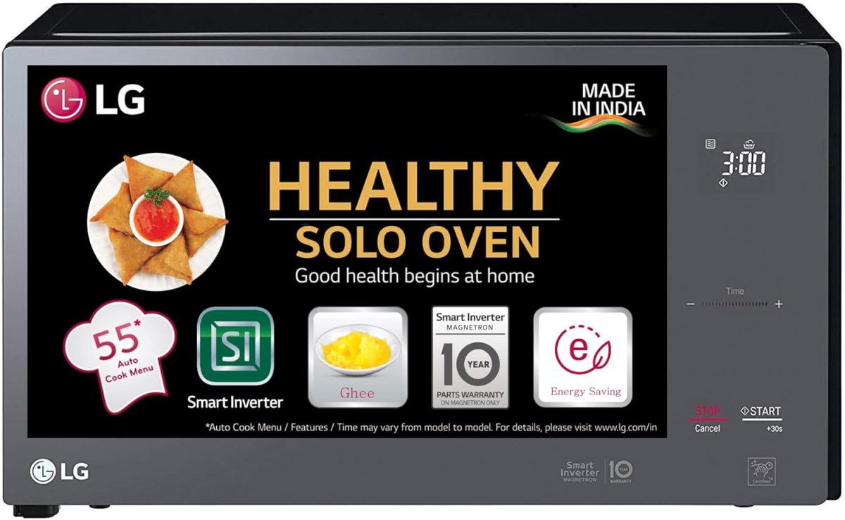 LG 42 Liter Solo Microwave Oven with Digital Control | Model No MS4295DIS with 2 Years Warranty