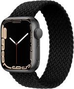 Dado Braided Solo Loop Nylon Strap for Apple Watch, Elastic Bracelet for Series Ultra 2 | 9 | 8 Ultra | 8 | 7 | 6 | 5 | 4 | 3 | SE with metal connectors