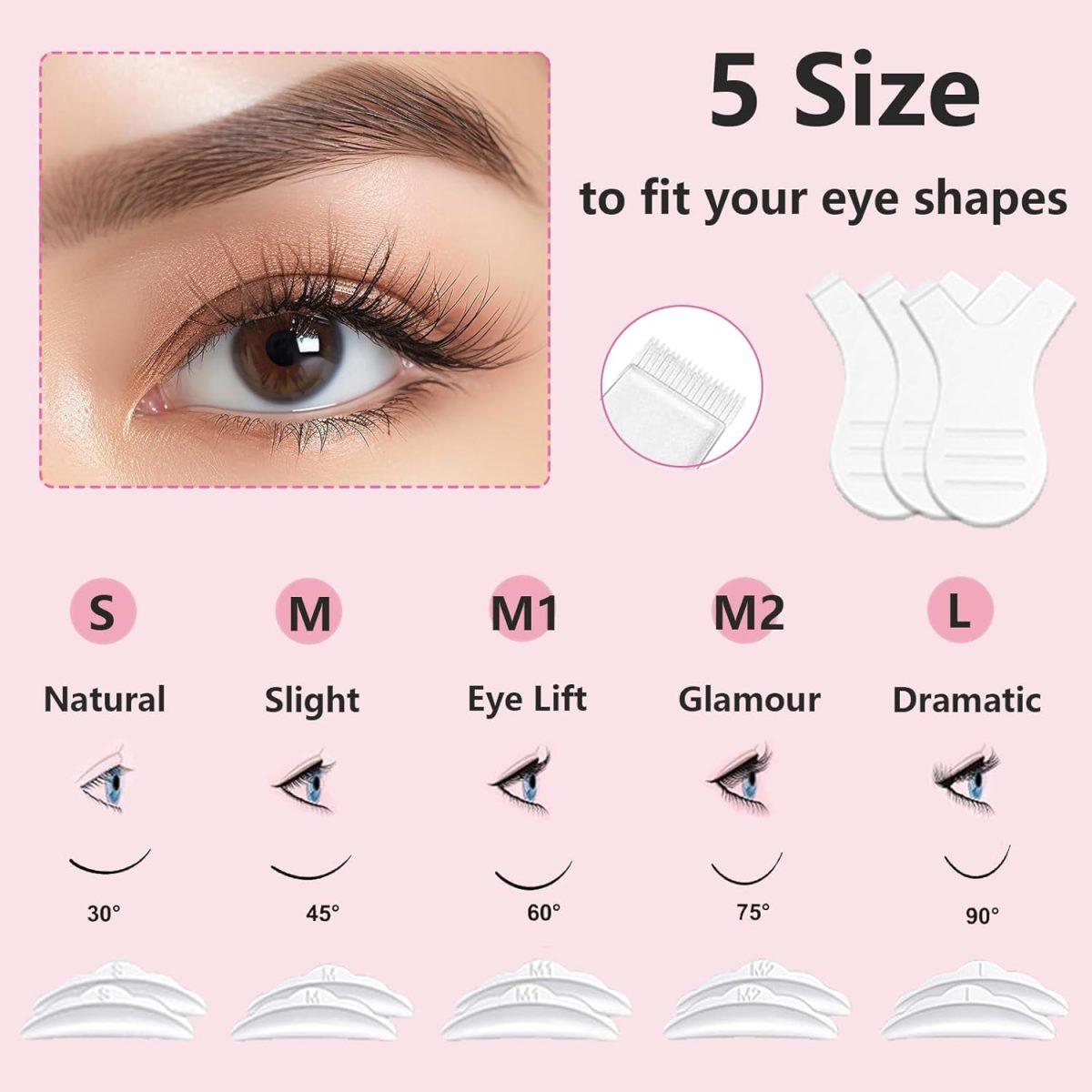 ⁦Lucky Cat Eyelash Perm Kit, Eyelash Extension Kit, Lash Lift Kit Ideal for Salons⁩ - الصورة ⁦4⁩