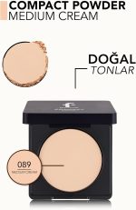⁦Flormar Compact Powder 089 Medium Cream⁩ - الصورة ⁦4⁩