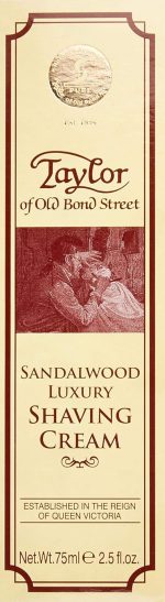 ⁦Taylor Of Old Bond Street Shaving Cream Sandalwood, 2.5-Ounce⁩ - الصورة ⁦3⁩