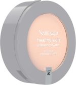 ⁦Neutrogena Healthy Skin Pressed Makeup Powder Compact with Antioxidants & Pro Vitamin B5, Evens Skin Tone, Minimizes Shine & Conditions Skin, Light 20,.34 oz⁩ - الصورة ⁦4⁩