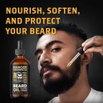 ⁦Fragrance Free Beard Oil & Leave In Conditioner 100% Pure Natural for Groomed Beards Mustaches and Moisturized Skin 1 oz by Ranger Grooming Co by Leven Rose Beard Oil⁩ - الصورة ⁦2⁩