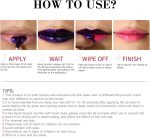 ⁦Mrettick Peel Off Lip Stain 3 Colors Matte Tattoo Peel Off Lip Liner Set Long-lasting Waterproof Nude Lip Gloss Highly Pigmented Tattoo Lip Tint Stain (#1, M)⁩ - الصورة ⁦7⁩