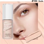 ⁦KASTWAVE Foundation Makeup, Durable Waterproof Soft Matte Liquid Foundation, Oil Control Concealer Cream Full Coverage Foundation. (102 Nude, 40 ml)⁩ - الصورة ⁦3⁩