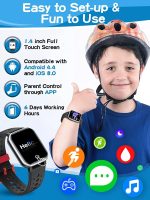 ⁦ZONEY Kids Fitness Tracker Watch with Games, IP68 Waterproof Kids Smart Watch with 20 Sport Modes, Pedometers, Alarm Clock, Sleep Tracker, DIY Watch Face, for Boys Girls Teens⁩ - الصورة ⁦3⁩