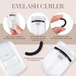 ⁦LASHVIEW DIY Cluster Eyelash Extensions 144 Pcs Reusable Individual Lashes Mega Volume Soft Black Synthetic Cluster Lashes⁩ - الصورة ⁦4⁩