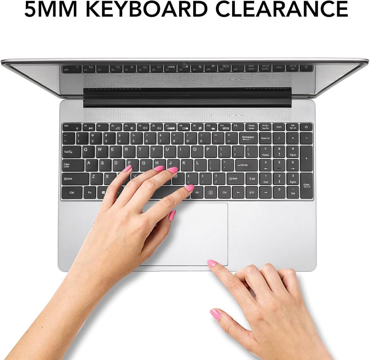 ⁦LZFdxmc Laptop, Ultra-thin 2K Resolution 15.6 Inch Portable High-performance Processor for the Home⁩ - الصورة ⁦7⁩