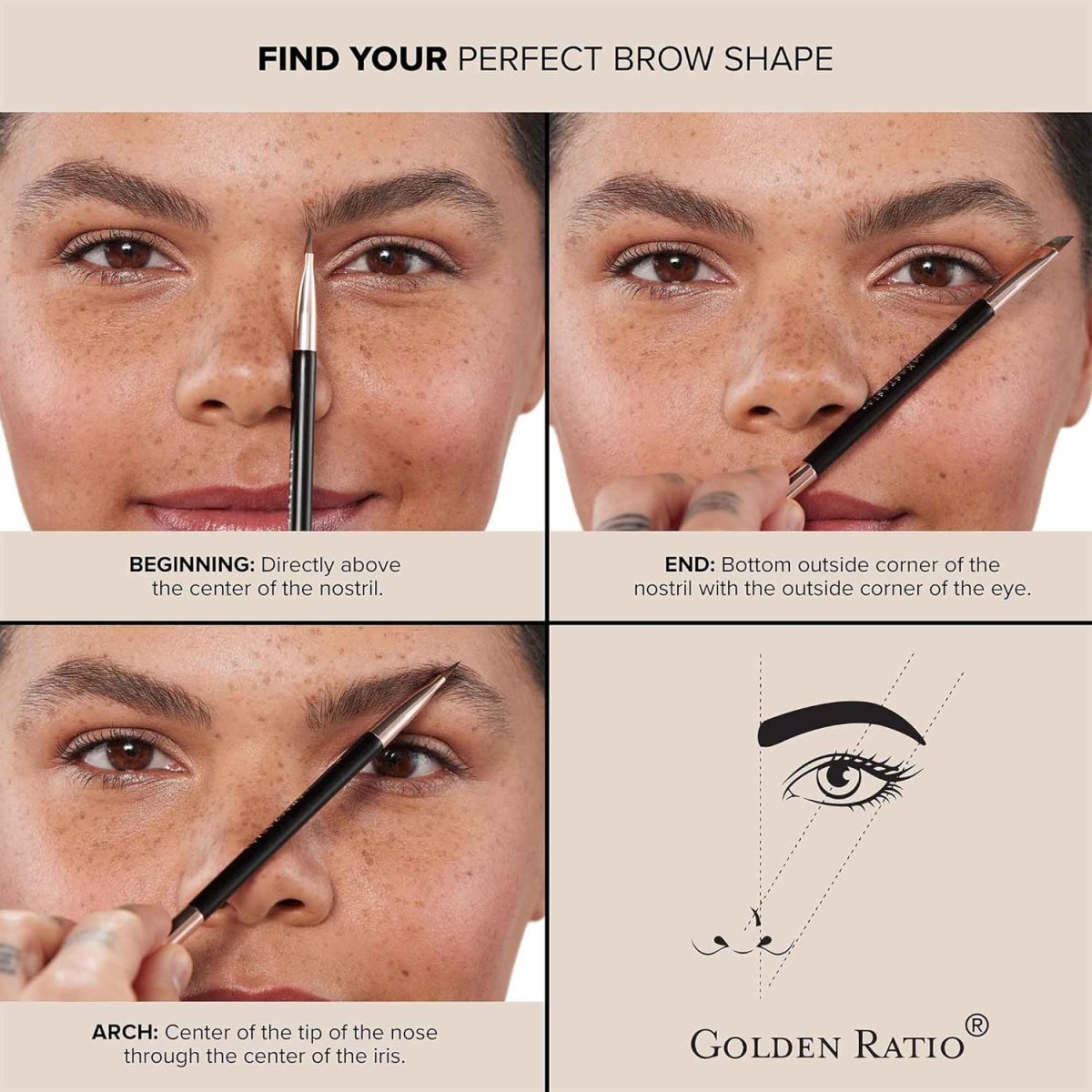 ⁦Anastasia Beverly Hills Brow Freeze Gel - Clear Brow Wax-Gel Hybrid with Dual Action Comb Applicator - Shapes, Sculpts, and Sets Brows with Extreme Hold - Lifted, Laminated-Look Brows On-The-Go 7ml⁩ - الصورة ⁦9⁩