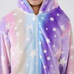 ⁦HQFURS Kids Unisex Unicorn Costume Animal Onesie Pajamas Halloween Christmas Gifts 6t⁩ - الصورة ⁦5⁩