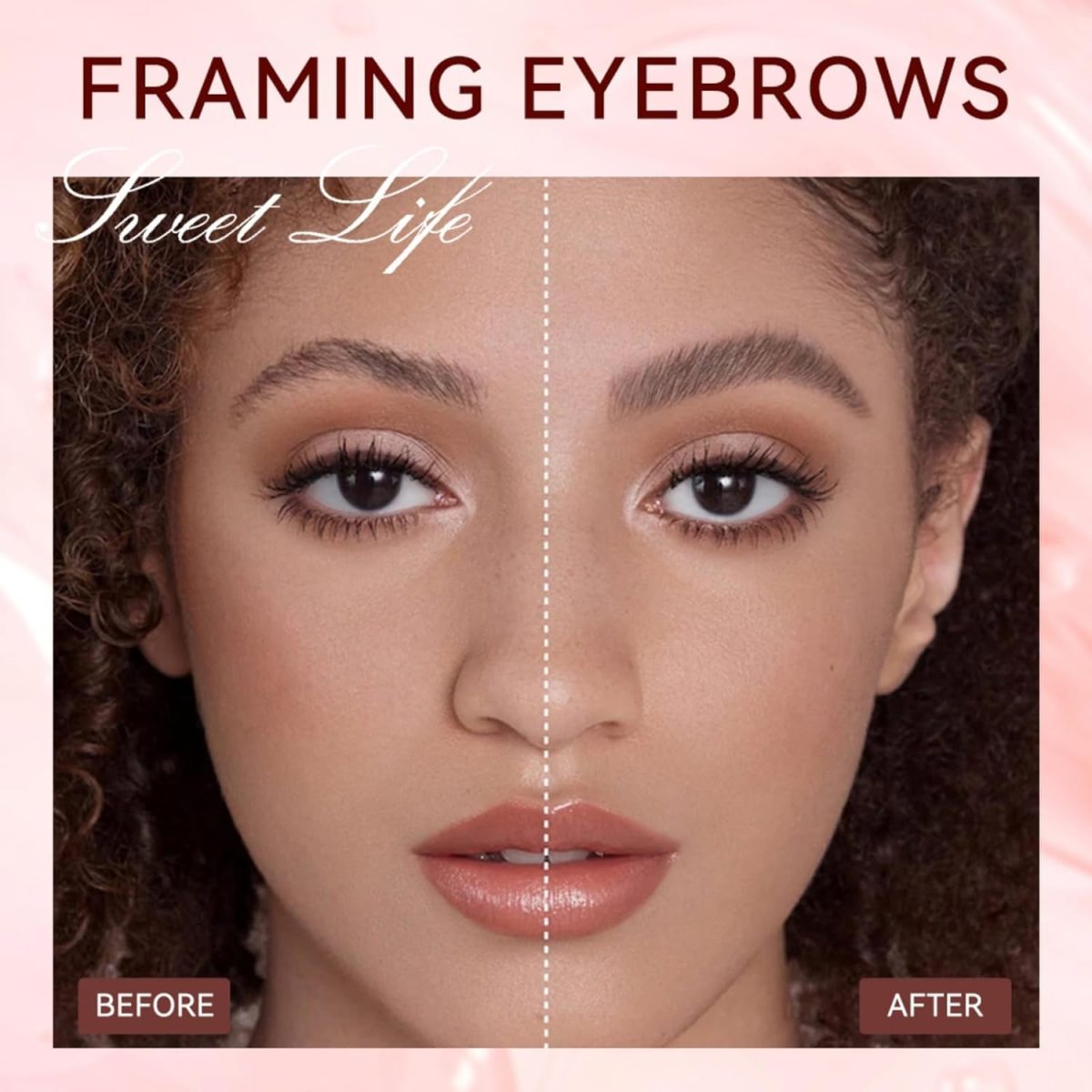 ⁦Azonee Eyebrow Gel Clear Eyebrow Shaping Wax Brow Gel Brow Styling Wax Soap Brows Waterproof Long-lasting Eyebrows Styling Wax for Holding Brows In Place and Brow Lamination Effect for Women Girl⁩ - الصورة ⁦3⁩