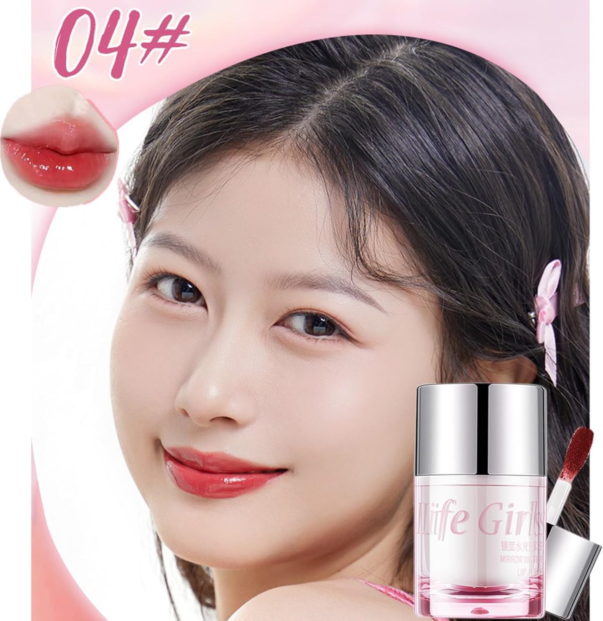 ⁦Sitovely 3PCS Hydrating Jelly Lip Gloss, Soft Liquid Lipstick Moisturizing Gloss, Waterproof Non-Stick Cup Lip Glaze, Mirror Sheer Tinted Lip Balm⁩ - الصورة ⁦6⁩