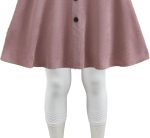 ⁦Toddler Girls Short Tights Stretch White Pants Toddler Cute Clothes for Toddler Girls Spring Summer Clothes Stretch Leggings for Girls White⁩ - الصورة ⁦2⁩