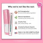 ⁦Cosmic Lash Serum Without Prostaglandins | Eyelash Growth Serum for Thicker, Longer, More Defined Lashes | 4-Month Supply XL Size | Made in USA | cGMPA Certified Lab⁩ - الصورة ⁦3⁩