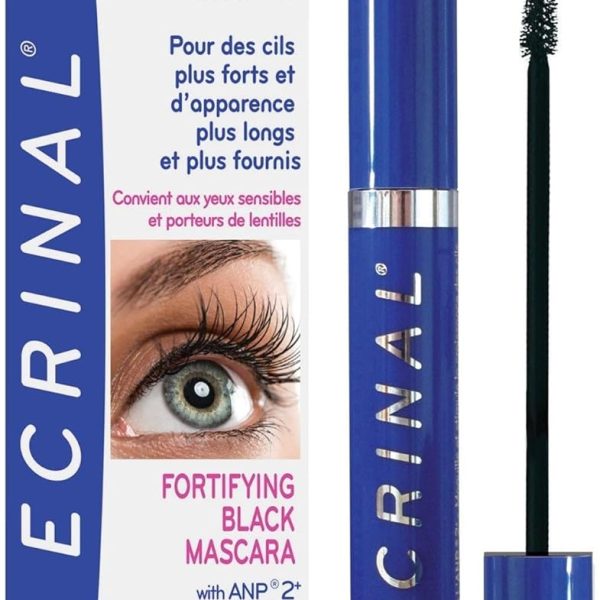 Ecrinal Fortifying Black Mascara with ANP 2+ .23 fl oz (New Formula)