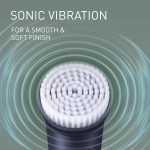 ⁦Panasonic XSHAPE-TRIM MULTISHAPE, Main Unit with Li-ion Battery, Detail Shaver/Trimming Head Attachment Set, Beard and Hair Trimmer, Facial Cleansing Brush, Black⁩ - الصورة ⁦10⁩