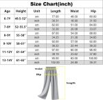 ⁦Djeanxa Girl's Wide Leg Sweatpants Baggy Straight Loose Sweat Pants High Waist Causal Kids Athletic Pants with Pockets 6-14Y⁩ - الصورة ⁦7⁩