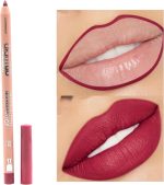 ⁦Glam'Up Paris - Retractable Lipstick - Integrated Sharpener - Waterproof - No Transfer - Matte Finish - Smudge Free - Long Hold - No. 02 Chunky⁩ - الصورة ⁦2⁩