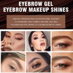 ⁦ZDHSOY Eyebrow Gel, Eyebrow Dye/Eyebrow Tint/Semi-Permanent Eyebrow Gel Tattoo Brow Waterproof Sweat-proof,Fast Drying,Brow Gel (Light Grey)⁩ - الصورة ⁦4⁩