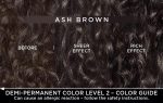 ⁦Schwarzkopf Glossify Customizable Color Gloss, Ash Brown⁩ - الصورة ⁦7⁩