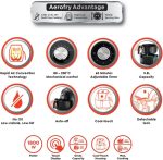 ⁦BLACK+DECKER 8-in-1 Digital Air Fryer with Window, 7.2L Large Capacity, 1800W, Rapid Air Technology, LED Touch Display, Dehydrate Function, Dishwasher Safe Basket, Cool-Touch Handle - AF7210-B5⁩ - الصورة ⁦8⁩