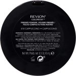 ⁦Revlon Powder Foundation by, ColorStay Face Makeup, Longwearing, Oil Free, Fragrance Free, Noncomedogenic, Cappuccino (410)⁩ - الصورة ⁦7⁩