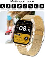 ⁦Arabest Smart Watch for Men Women, 1.69" Fitness Pedometer Heart Rate Sleep Monitoring, for Android and iOS Phones, IP67 Waterproof Fitness Tracker Watch, Bluetooth Call, Touch Screen Smart Bracelet⁩ - الصورة ⁦3⁩