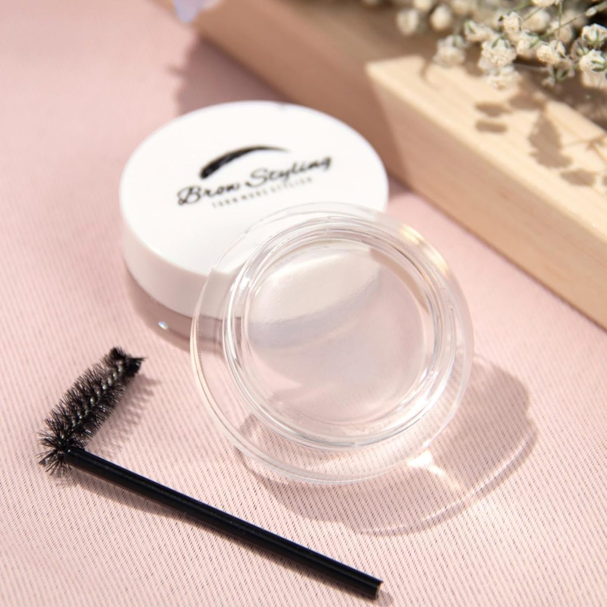 ⁦Azonee Eyebrow Gel Clear Eyebrow Shaping Wax Brow Gel Brow Styling Wax Soap Brows Waterproof Long-lasting Eyebrows Styling Wax for Holding Brows In Place and Brow Lamination Effect for Women Girl⁩ - الصورة ⁦8⁩