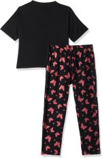 ⁦T2F Girls GLS-PJS-01 Pajama Set (pack of 2)⁩ - الصورة ⁦2⁩