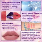 ⁦3 Piece Removable Lip Liner Set Lip Stain Peel Off Long Lasting Peel Off Lip Stain Matte Waterproof Lip Liner Pencil for Women Highly Pigmented Removable Liptin Moisturising Smudge-proof⁩ - الصورة ⁦3⁩