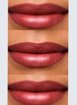⁦Estée Lauder Pure Color Hi-Lustre Lipstick 3.5g 420 - Rebellious Rose⁩ - الصورة ⁦4⁩