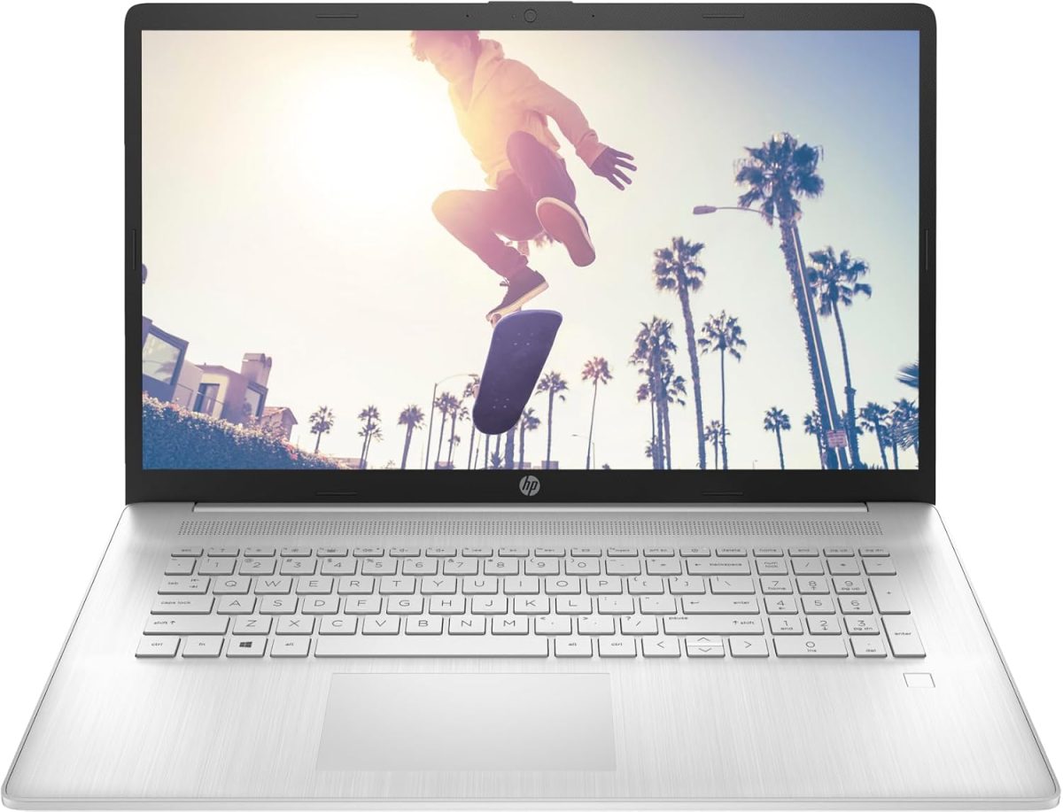 HP 17t-cn300 17.3" FHD (1920x1080) IPS Laptop 2024 New | Intel i5-1334U 10-Core | Intel Iris Xe Graphics | Backlit Keyboard | Fingerprint | Wi-Fi 6 | 8GB DDR4 512GB SSD | Win11 Home