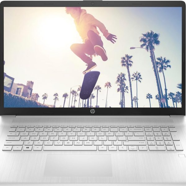 HP 17t-cn300 17.3" FHD (1920x1080) IPS Laptop 2024 New | Intel i5-1334U 10-Core | Intel Iris Xe Graphics | Backlit Keyboard | Fingerprint | Wi-Fi 6 | 8GB DDR4 512GB SSD | Win11 Home