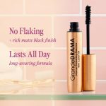 ⁦Grande Cosmetics GrandeDRAMA Intense Thickening Mascara with Castor Oil, Volumizing, Conditioning, Buildable Formula⁩ - الصورة ⁦4⁩