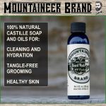 ⁦Beard Care Kit by Mountaineer Brand: All-Natural, Complete Beard Care in one Kit (Original) Includes: Beard Oil, Beard Balm, Beard Wash and Beard Brush⁩ - الصورة ⁦5⁩