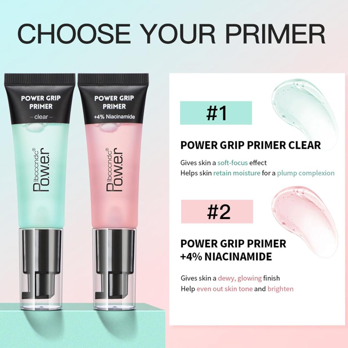 ⁦Labymos 24ml Moisturizing Primer Gel Face Primer Cream Hydrating Pore-blurring Gel Primer Eye Face Base Primer for Long-lasting Makeup⁩ - الصورة ⁦6⁩