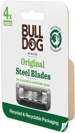 ⁦Bulldog Skincare - Original Bamboo Razor Blades for Men, (Pack of 4)⁩ - الصورة ⁦2⁩