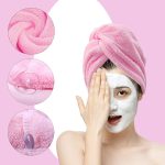 ⁦Nnewvante Microfiber Hair Towel for Curly Hair Turbans for Wet Hair Drying Towels Fast Dry Hair Towel Wrap for Women 26 Inch10 Inch⁩ - الصورة ⁦3⁩