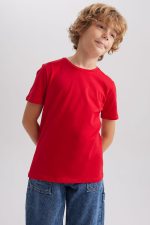 ⁦DeFacto Boys B0667A8 T-shirt⁩ - الصورة ⁦5⁩
