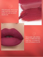 ⁦BestLand 12Pcs Matte Liquid Lipstick + Lip Liner Pens Set, Velvety Nude Lip Stain Waterproof Long Wear Makeup Gift Set⁩ - الصورة ⁦7⁩