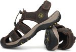 ⁦FLARUT Men's Sport Sandals Outdoor Hiking Sandals Closed Toe Athletic Lightweight Trail Walking Casual Sandals Water Shoes⁩ - الصورة ⁦8⁩