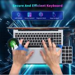 ⁦16 Inch Gaming Laptop, Laptops Celeron N100 (up to 3.4GHZ) Wind 11 Pro Laptop Gamer 16GB 1TB SSD,Traditional Laptops Full HD 1920x1200 Display, Fingerprint Unlocking Backlit Keyboard Netbook⁩ - الصورة ⁦4⁩