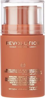 ⁦Makeup Revolution Fast Base Blush Stick Mauve⁩ - الصورة ⁦2⁩
