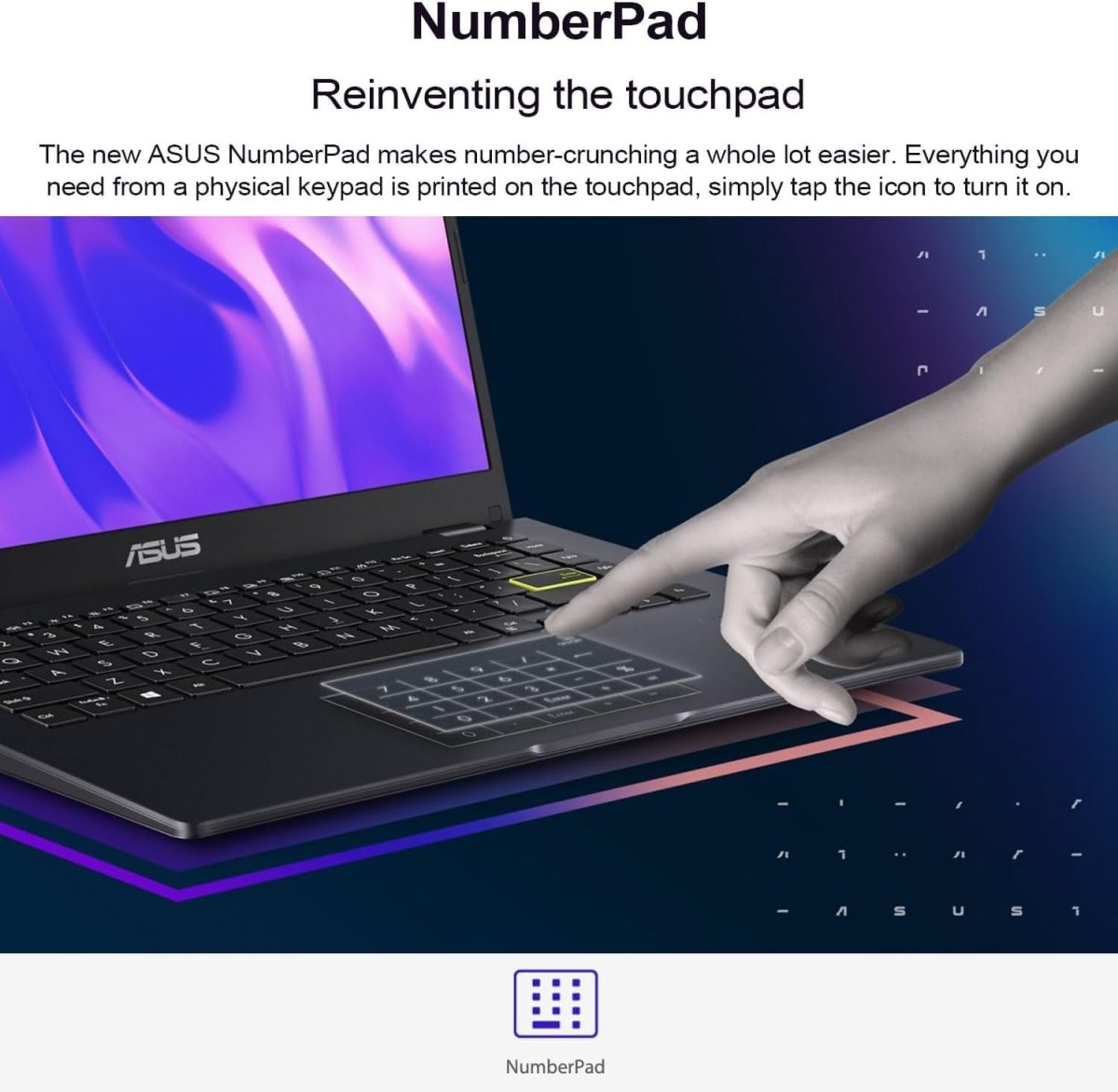 ⁦اسس لابتوب فيفو بوك جو 14 انش FHD، انتل سيليرون N4500، مايكروسوفت 365 لمدة عام واحد، واي فاي 5، USB نوع C، عمر بطارية 10 ساعات، ويندوز 11 هوم في وضع S، مع HDMI (4GB RAM | تخزين 128GB)⁩ - الصورة ⁦7⁩